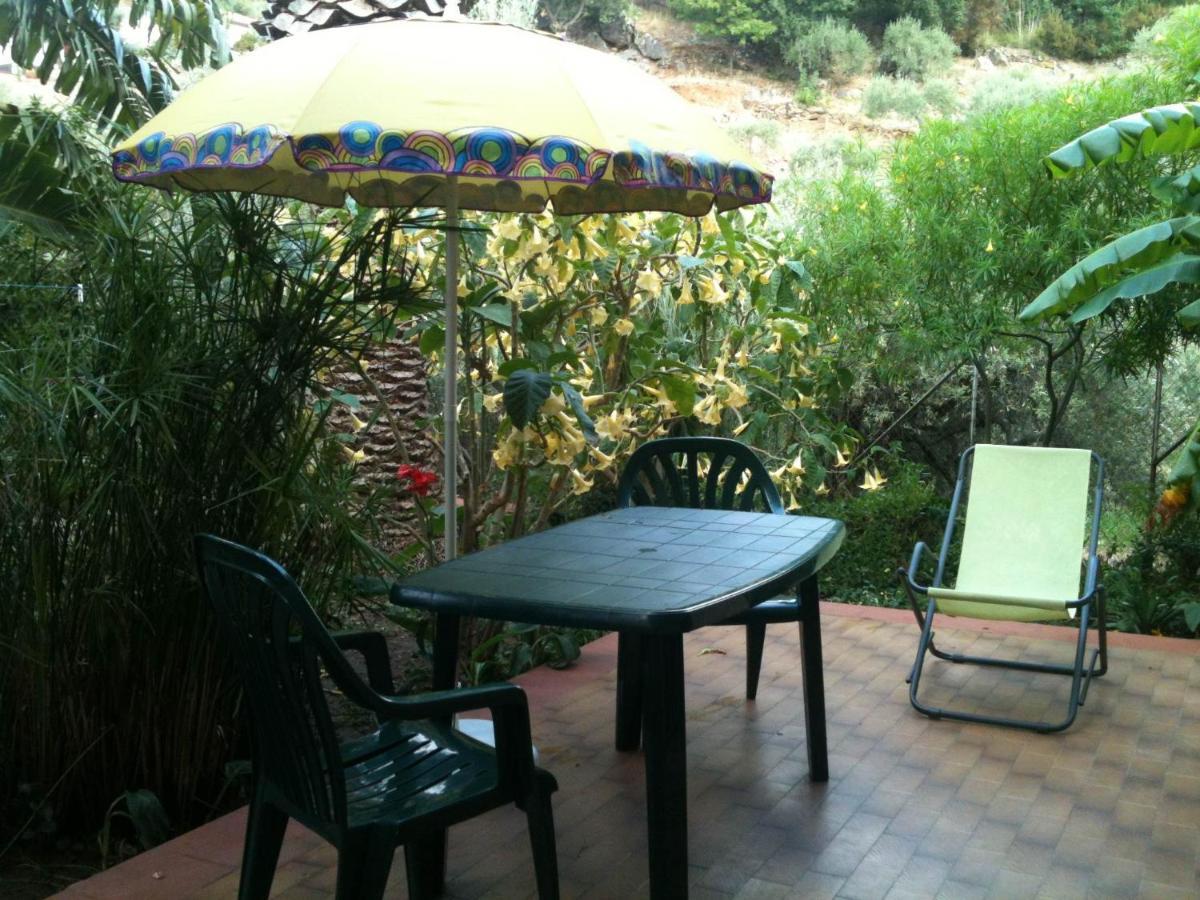 Stanza In Villa Con Giardino Vista Mare Cefalù Exterior foto
