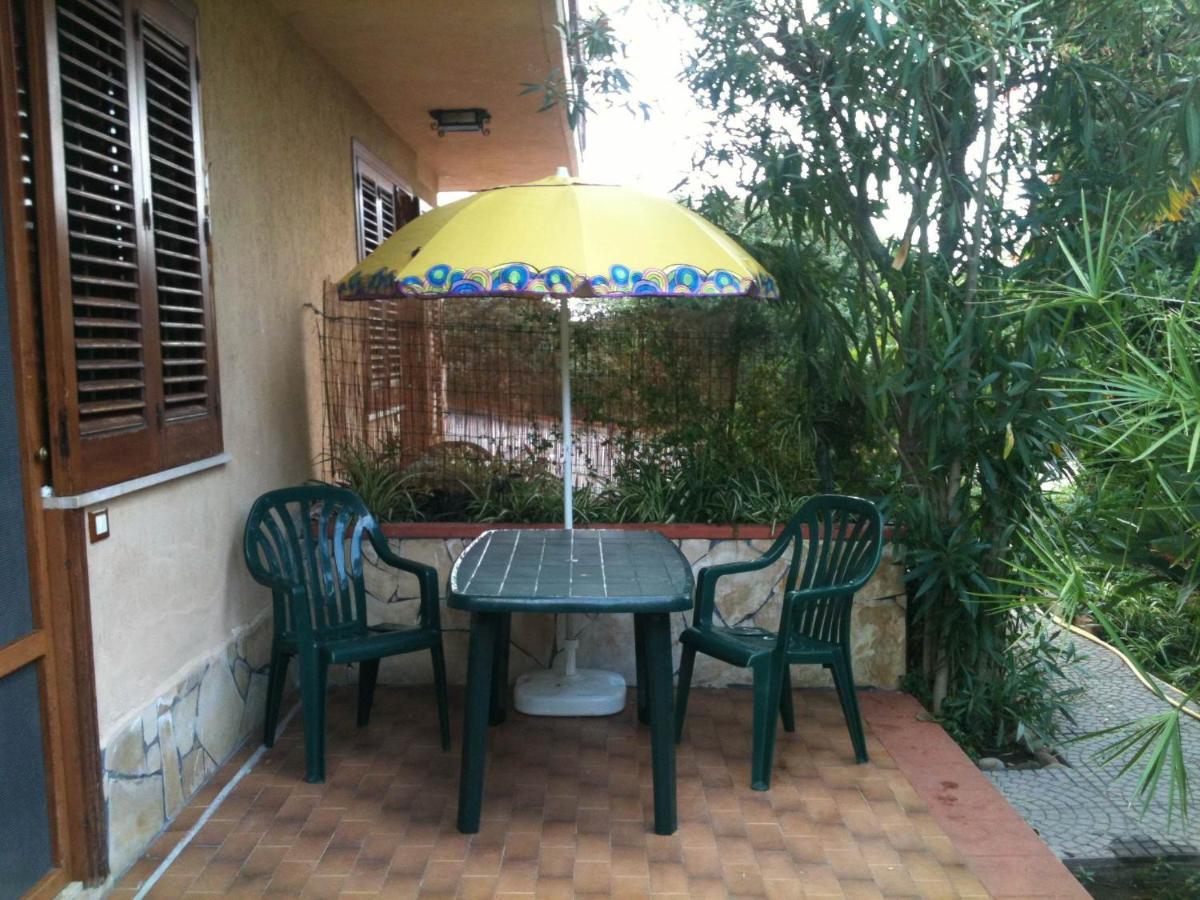 Stanza In Villa Con Giardino Vista Mare Cefalù Exterior foto