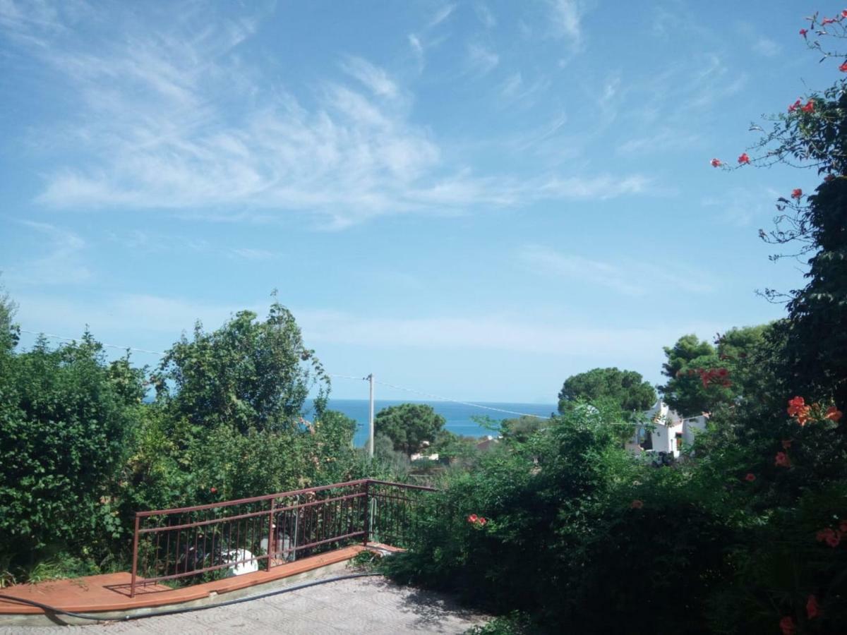 Stanza In Villa Con Giardino Vista Mare Cefalù Exterior foto